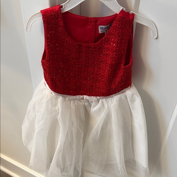 Gorgeous Blueberi Boulevard Red Bow Tweed jacket w/matching dress! - Picture 2 of 5